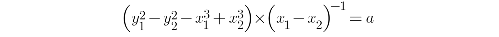 Equation pour trouver a