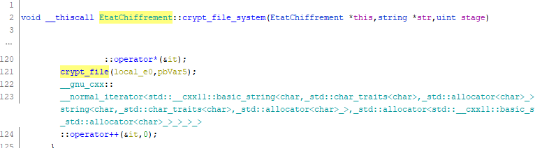 Fonction crypt_file_system