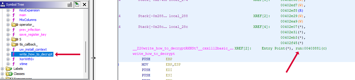 Fonction write_how_to_decrypt